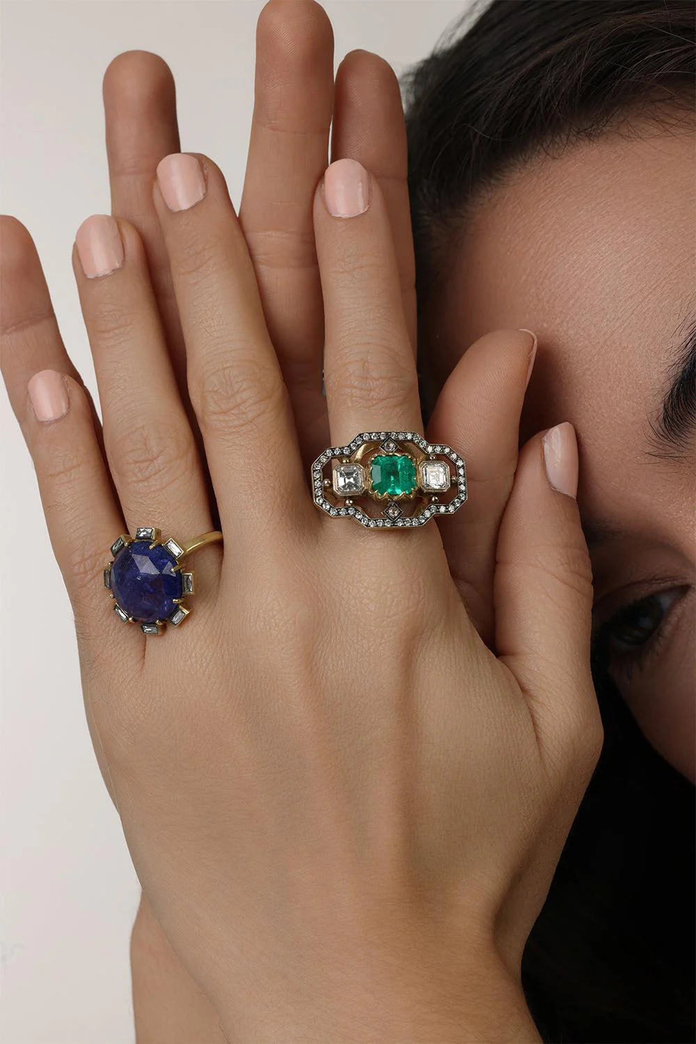 Tanzanite Flower Ring - Image 2