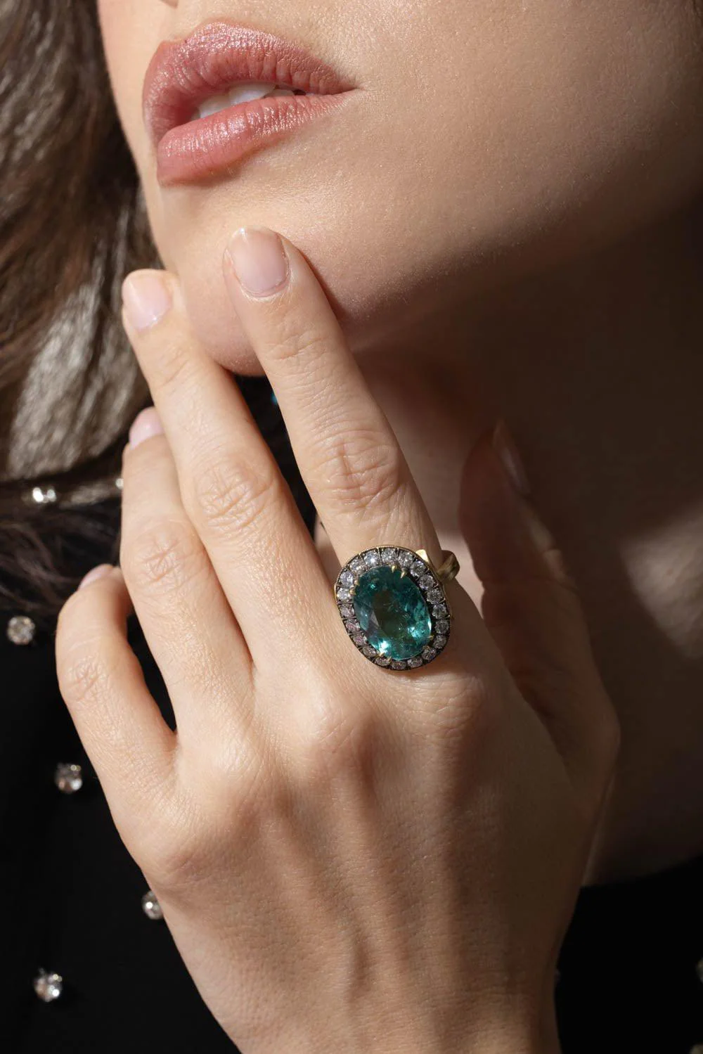 Tourmaline Diamond Ring - Image 3