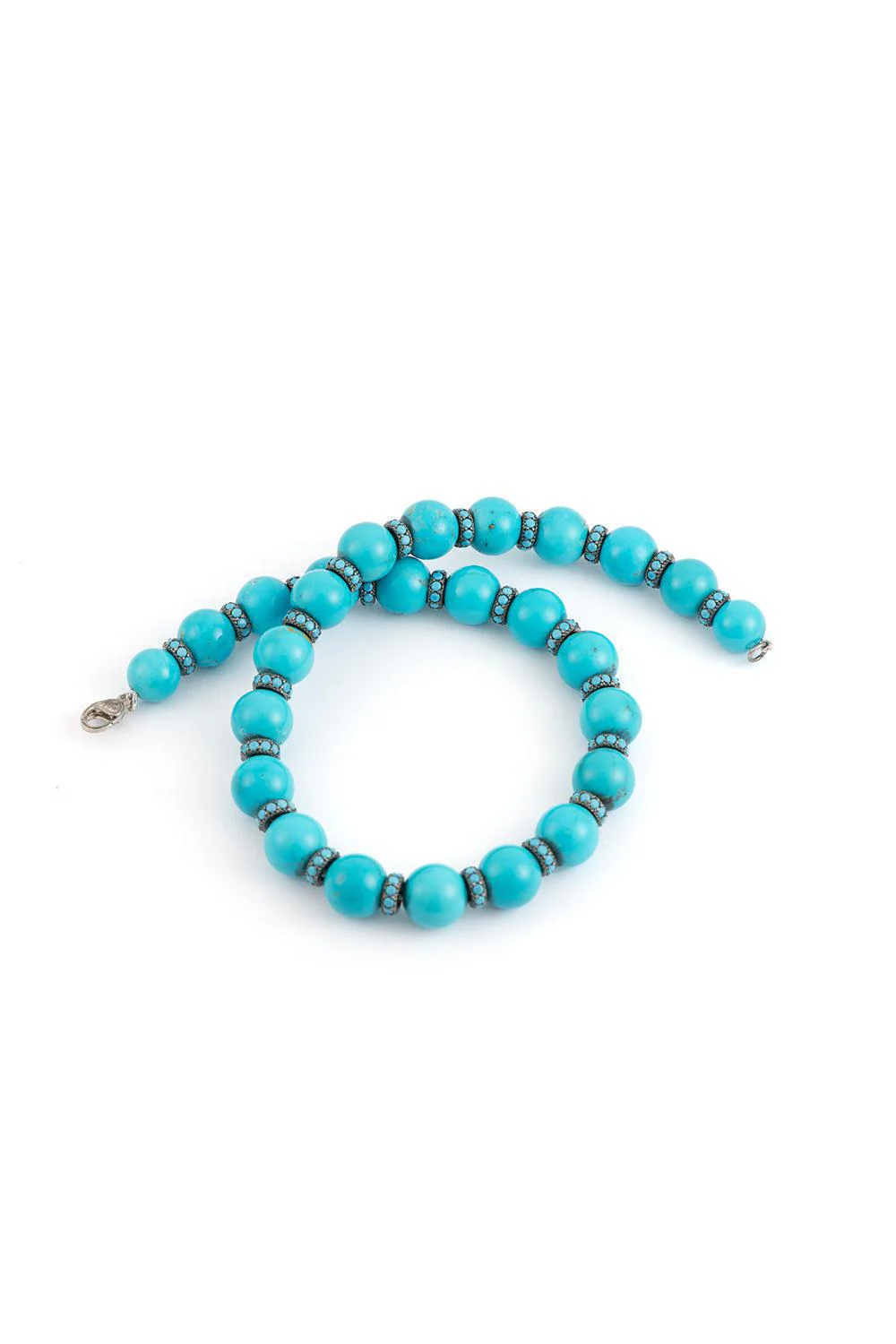 Turquoise Rondell Choker Necklace