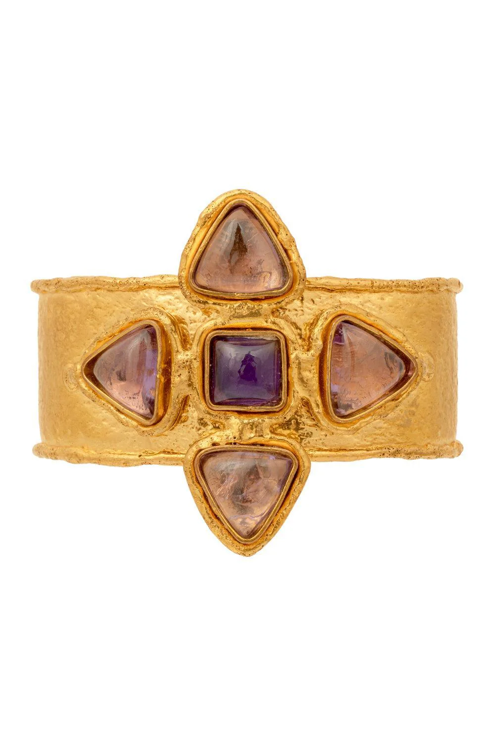 Amethyst Sultan Cuff Bracelet