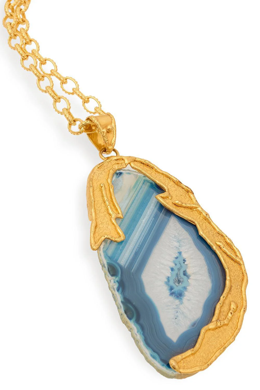 Blue Agate Spellbound Necklace - Image 4
