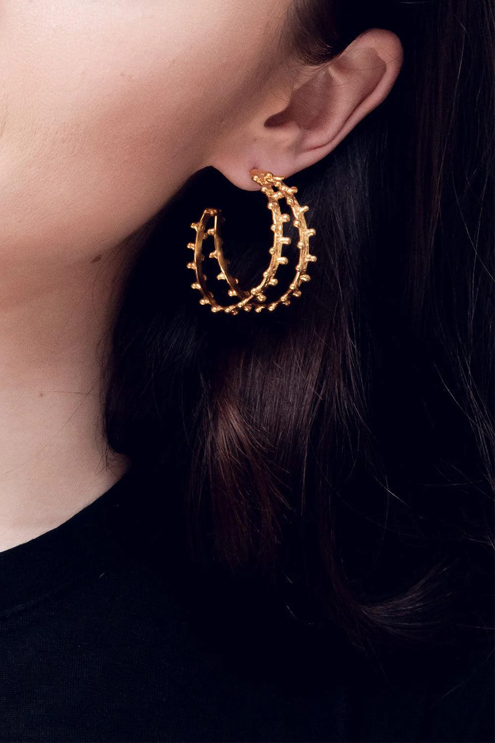 Gipsy Hoop Earrings - Image 2
