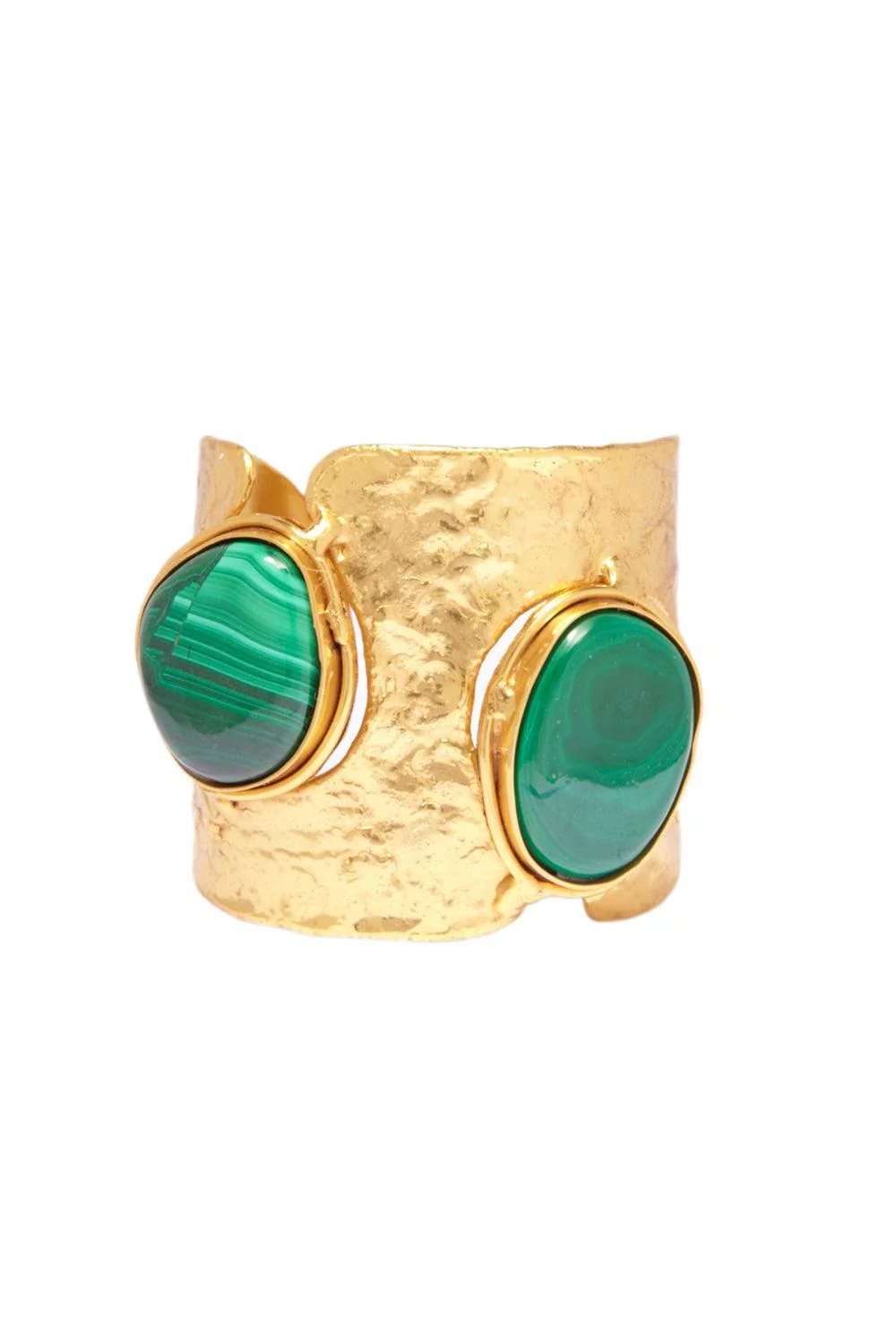 Malachite Ajouree II Cuff Bracelet