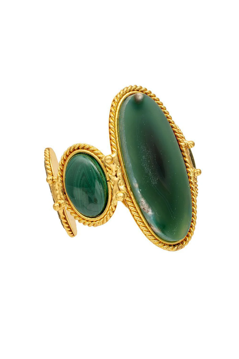 Malachite Dakota Cuff Bracelet