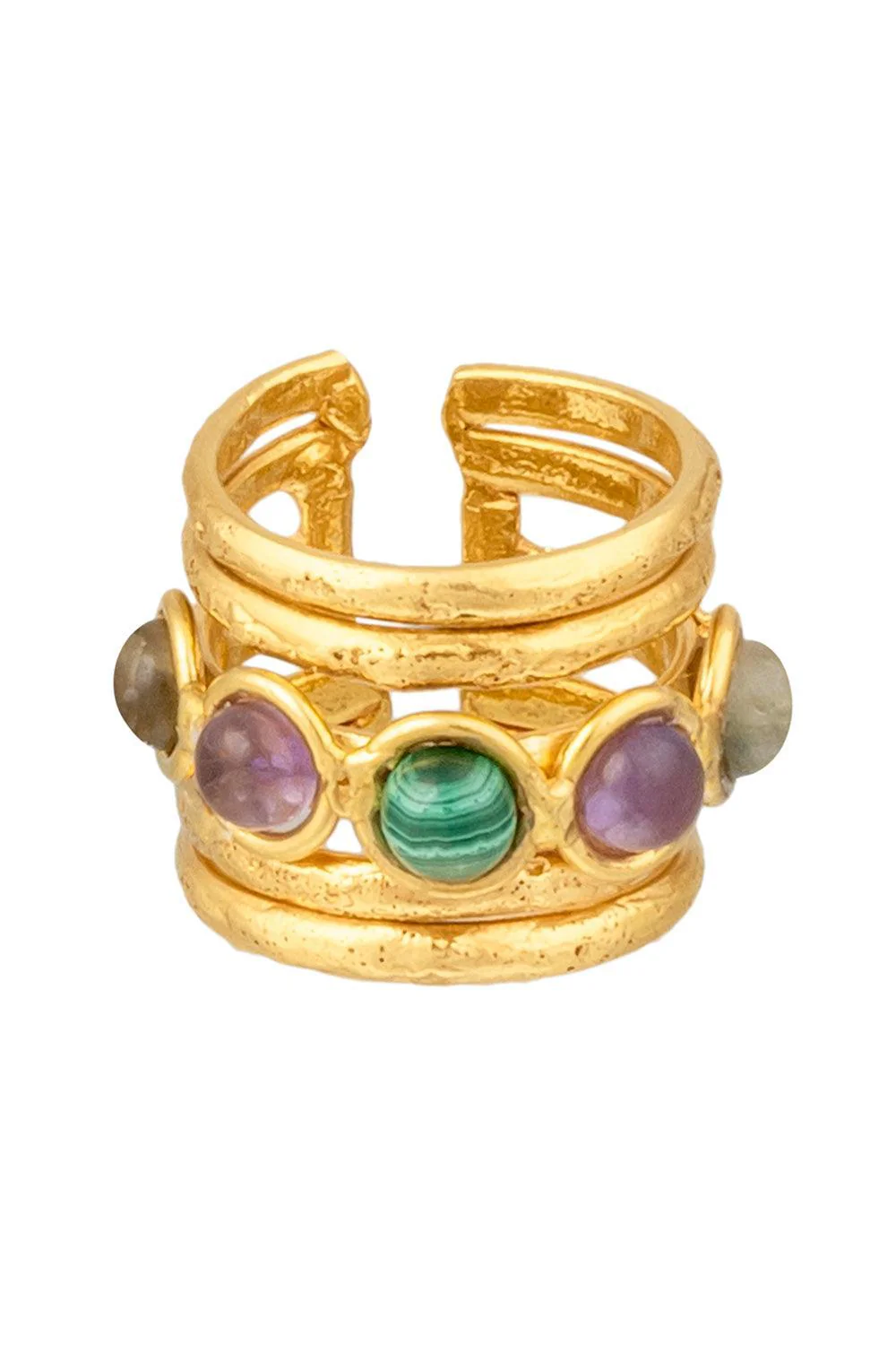 Multi Stone Olympe Ring