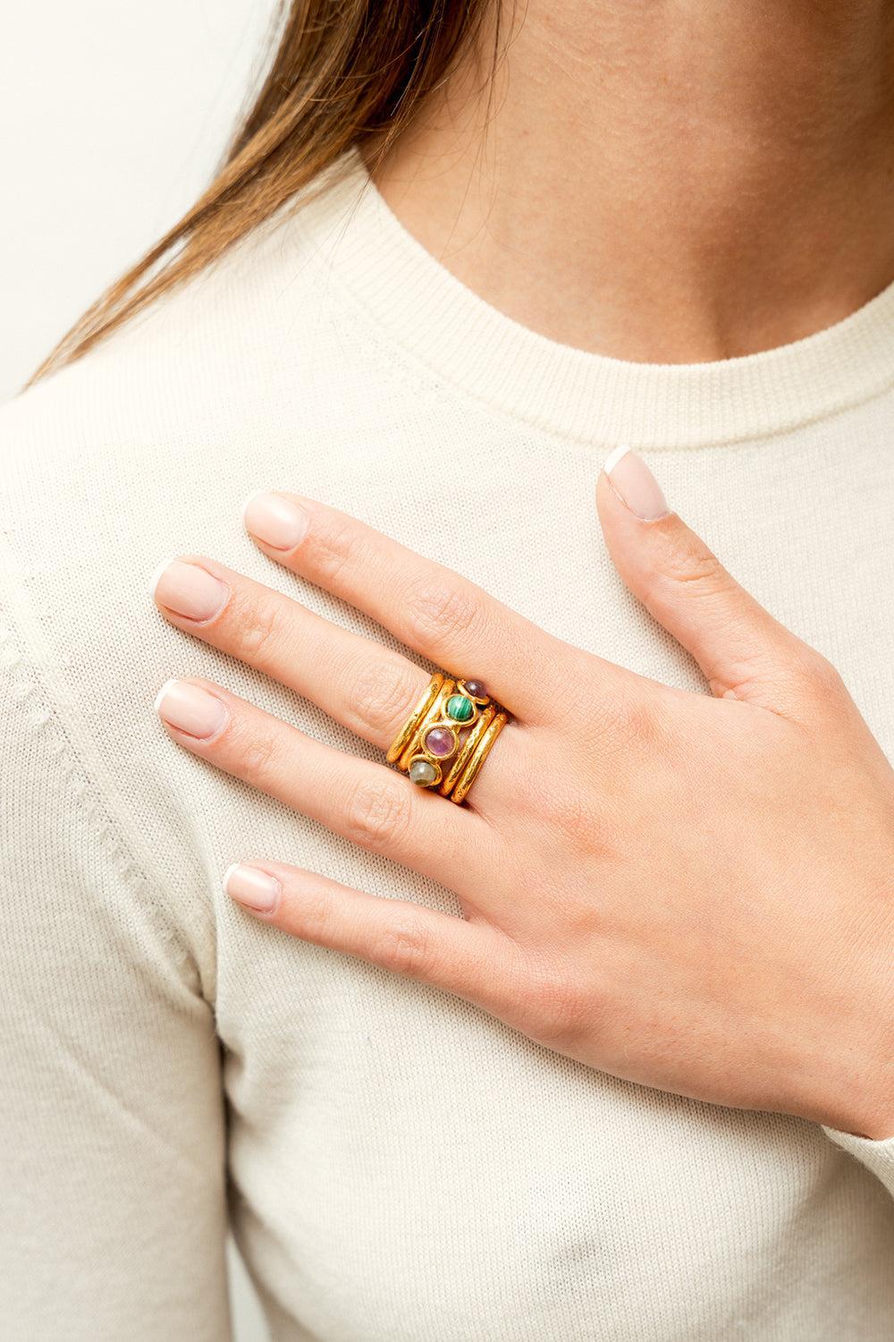 Multi Stone Olympe Ring - Image 3