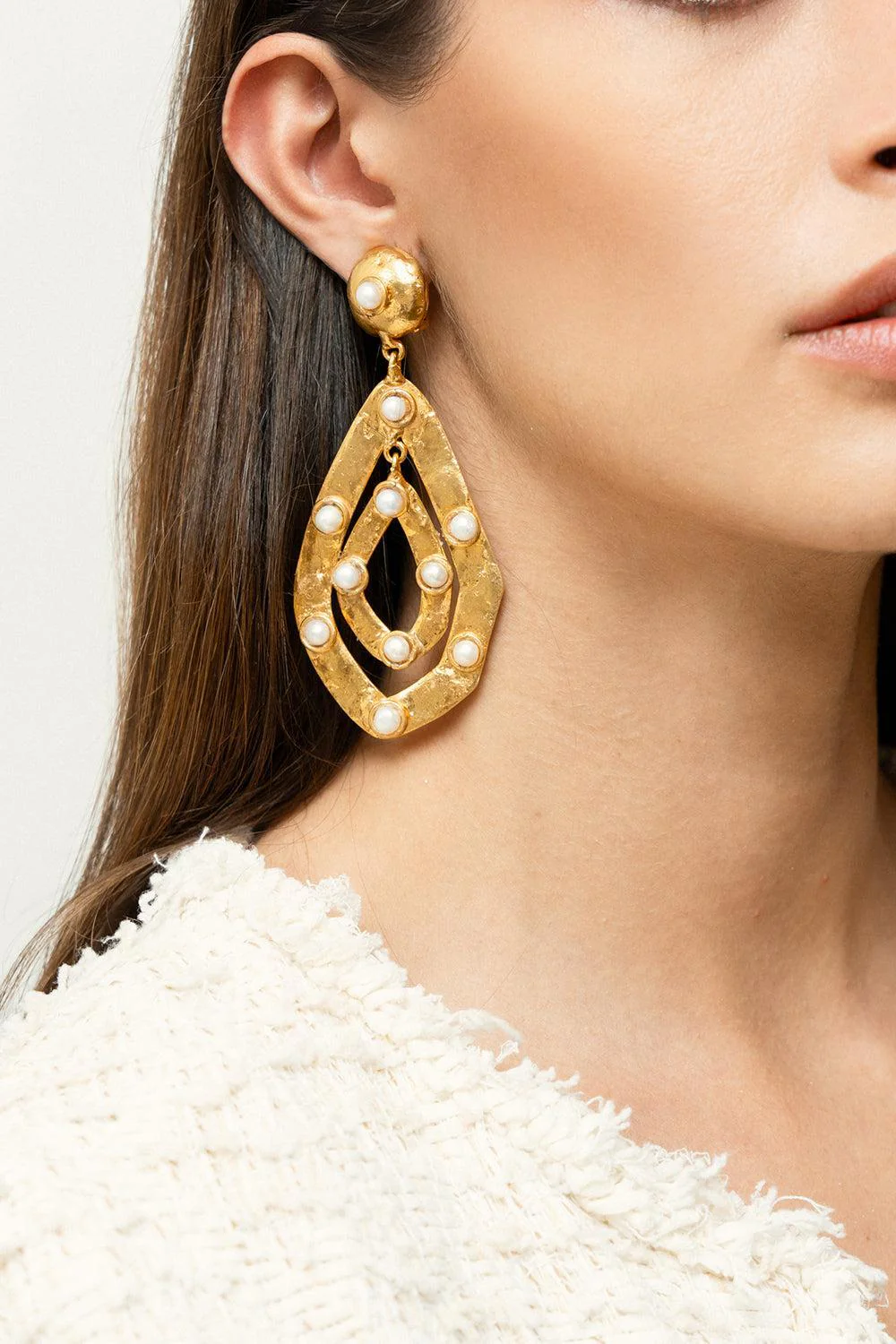 Pearl Ava Earrings - Image 2