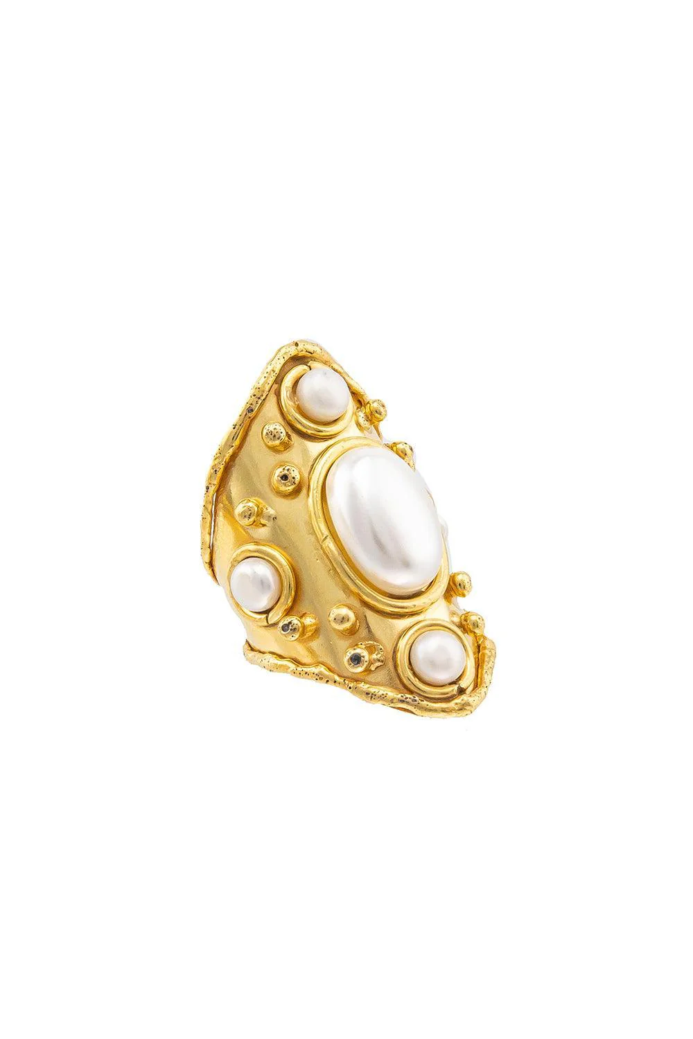 Pearl Little Byzance Ring