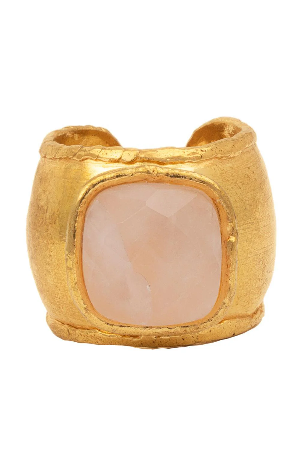 Pink Quartz Mirage Ring