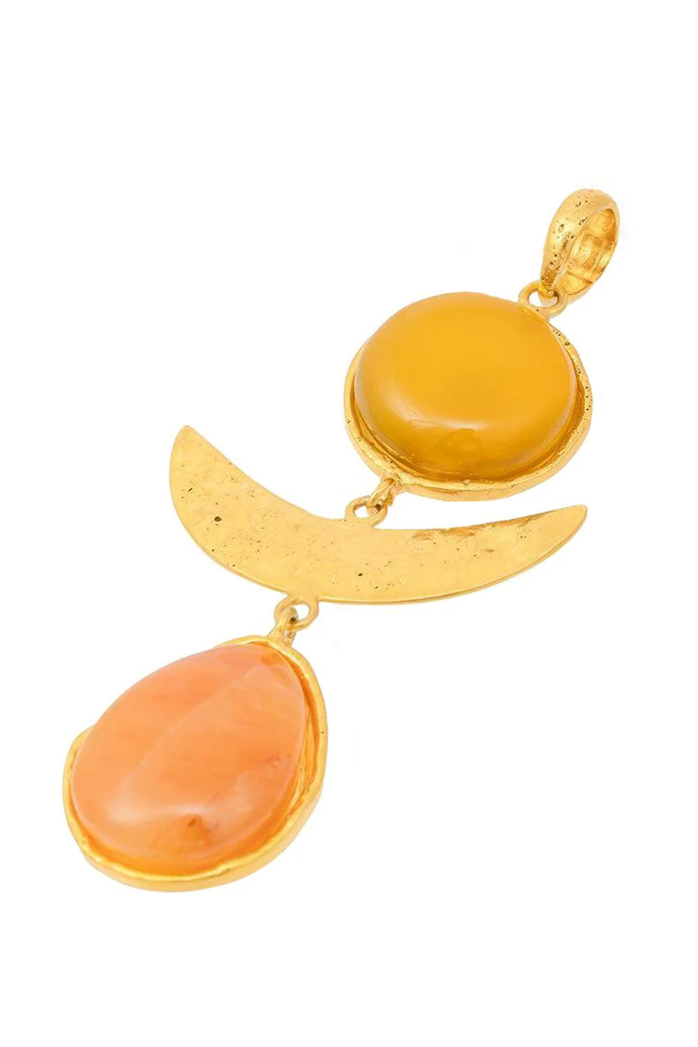 Yellow Onyx Sunset Pendant - Image 3