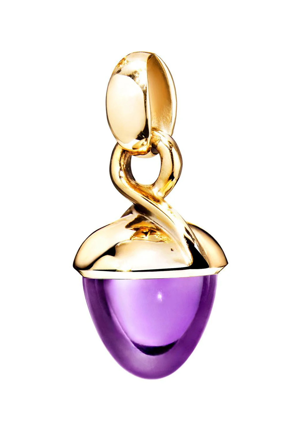 Amethyst Mikado Flamenco Pendant