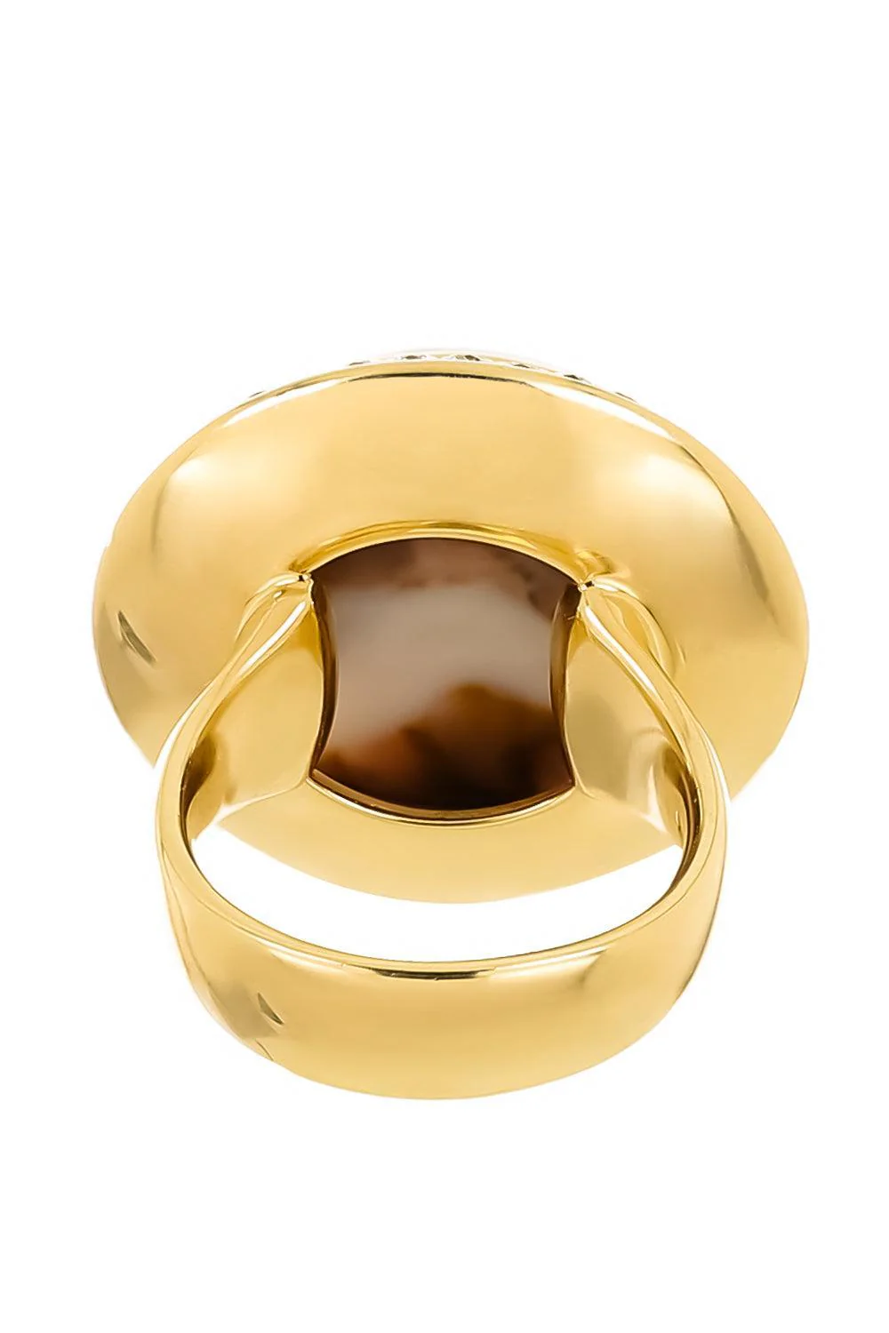 Champagne Diamond Ocean Jasper Small Ring - Image 6