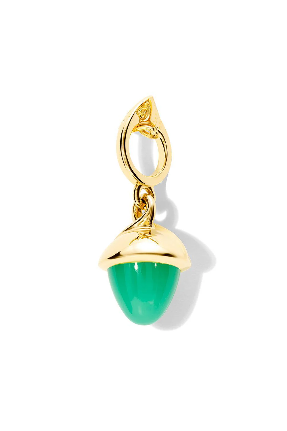 Chrysoprase Mikado Flamenco Pendant