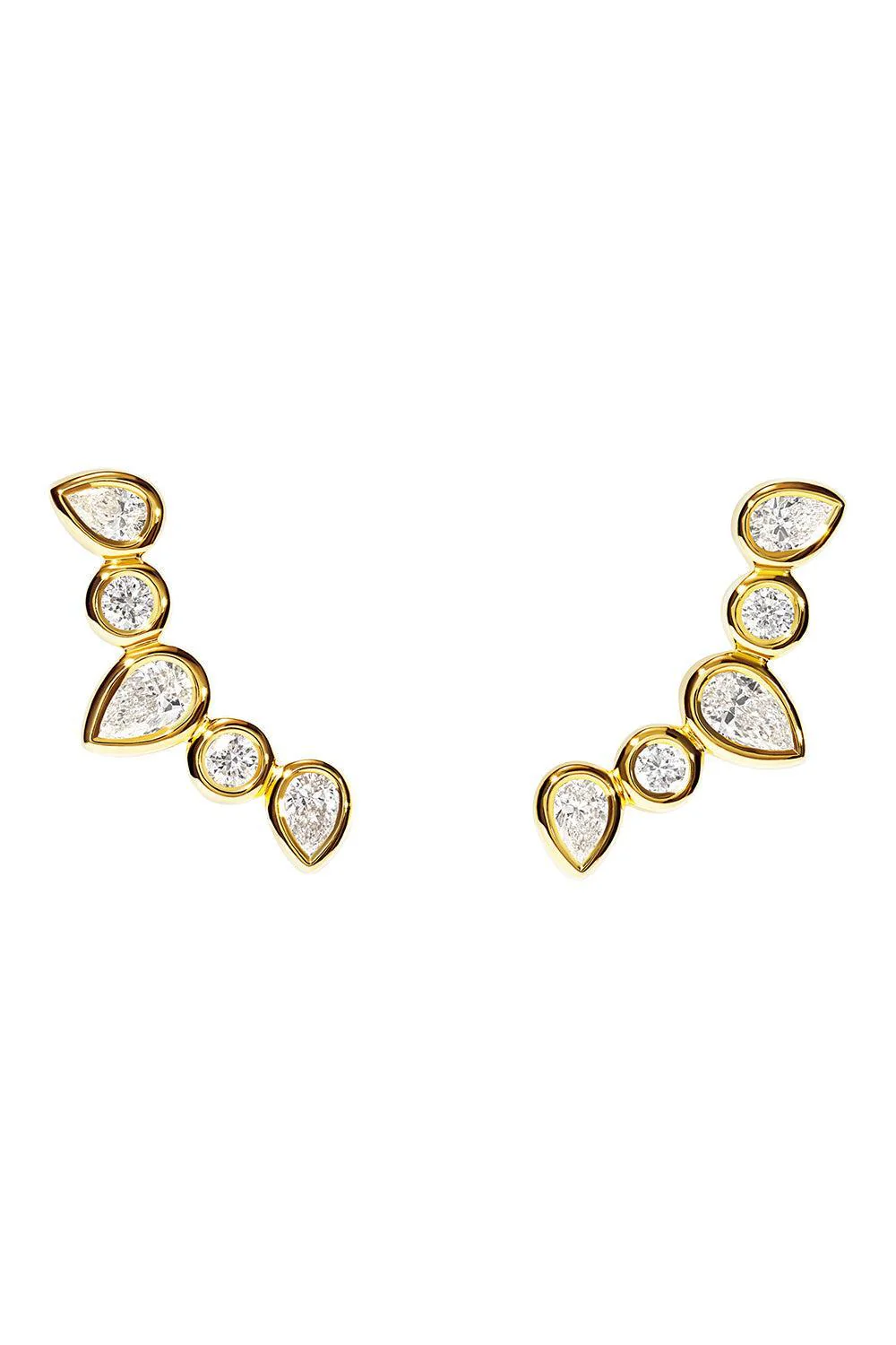 Diamond Gypsy Crawler Classic Earrings