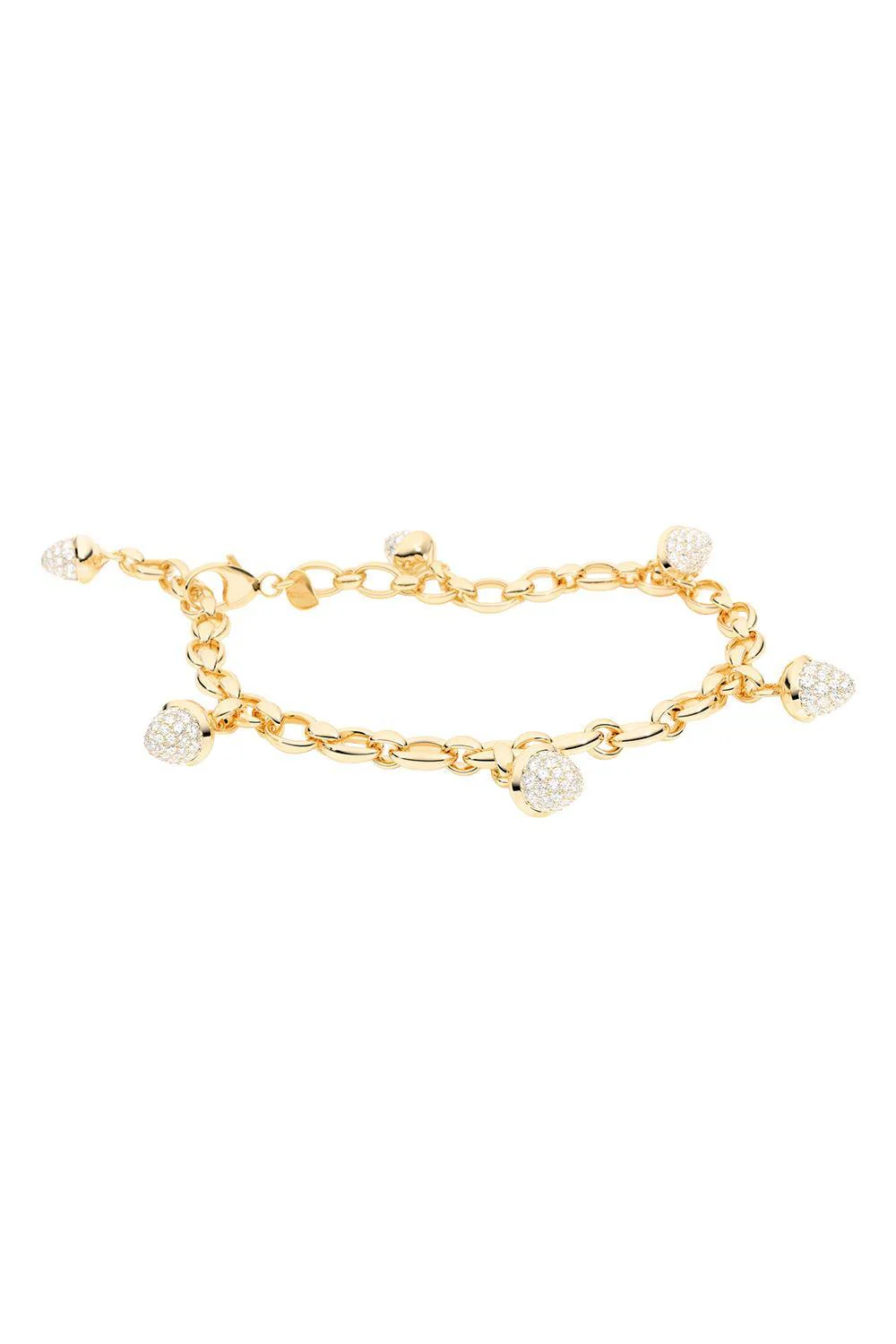 Diamond Mikado Charm Bracelet