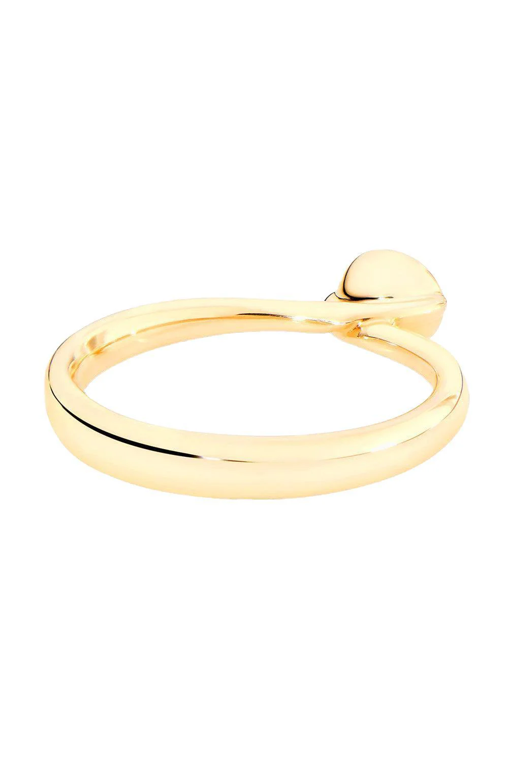 Diamond Solitaire Bouton Ring - Image 6