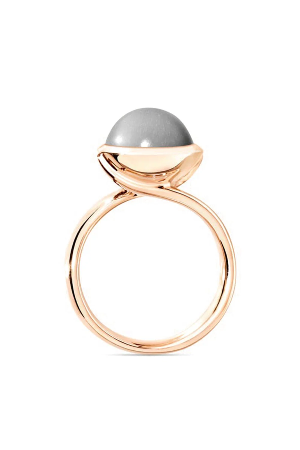 Moonstone Large Bouton Ring - Image 2