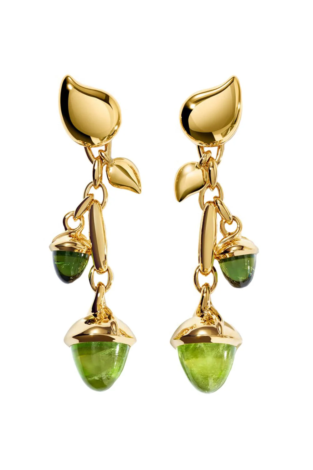 Rainforest Mikado Acorn Earrings