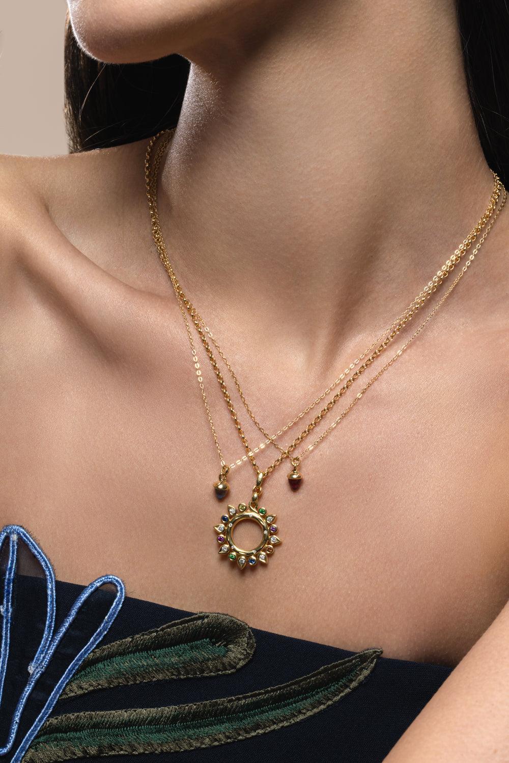 Rose Tourmaline myMikado Necklace - Image 2