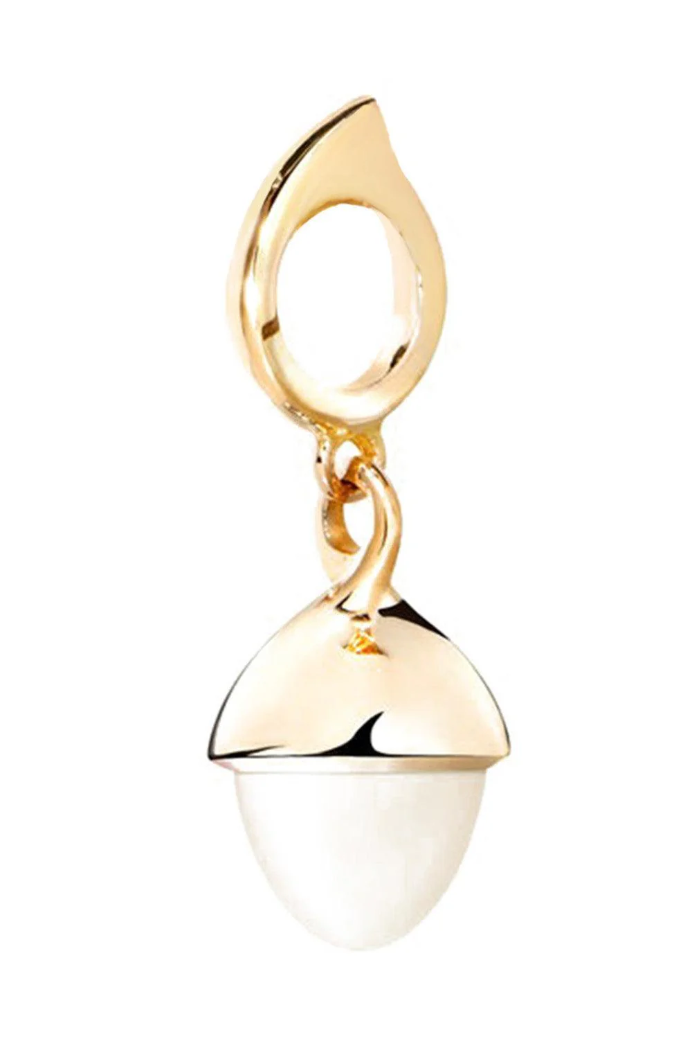 Sand Moonstone Mikado Flamenco Pendant
