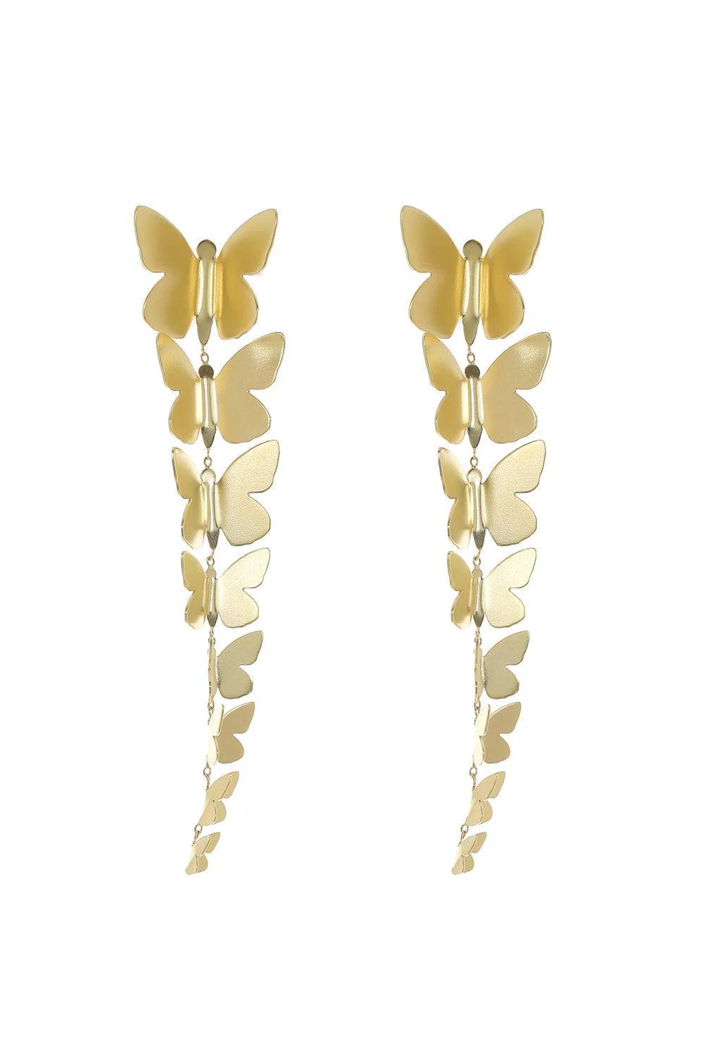 Cascading Butterfly Earrings