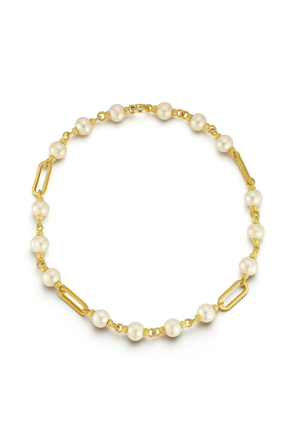 Charm Catcher Pearl Necklace
