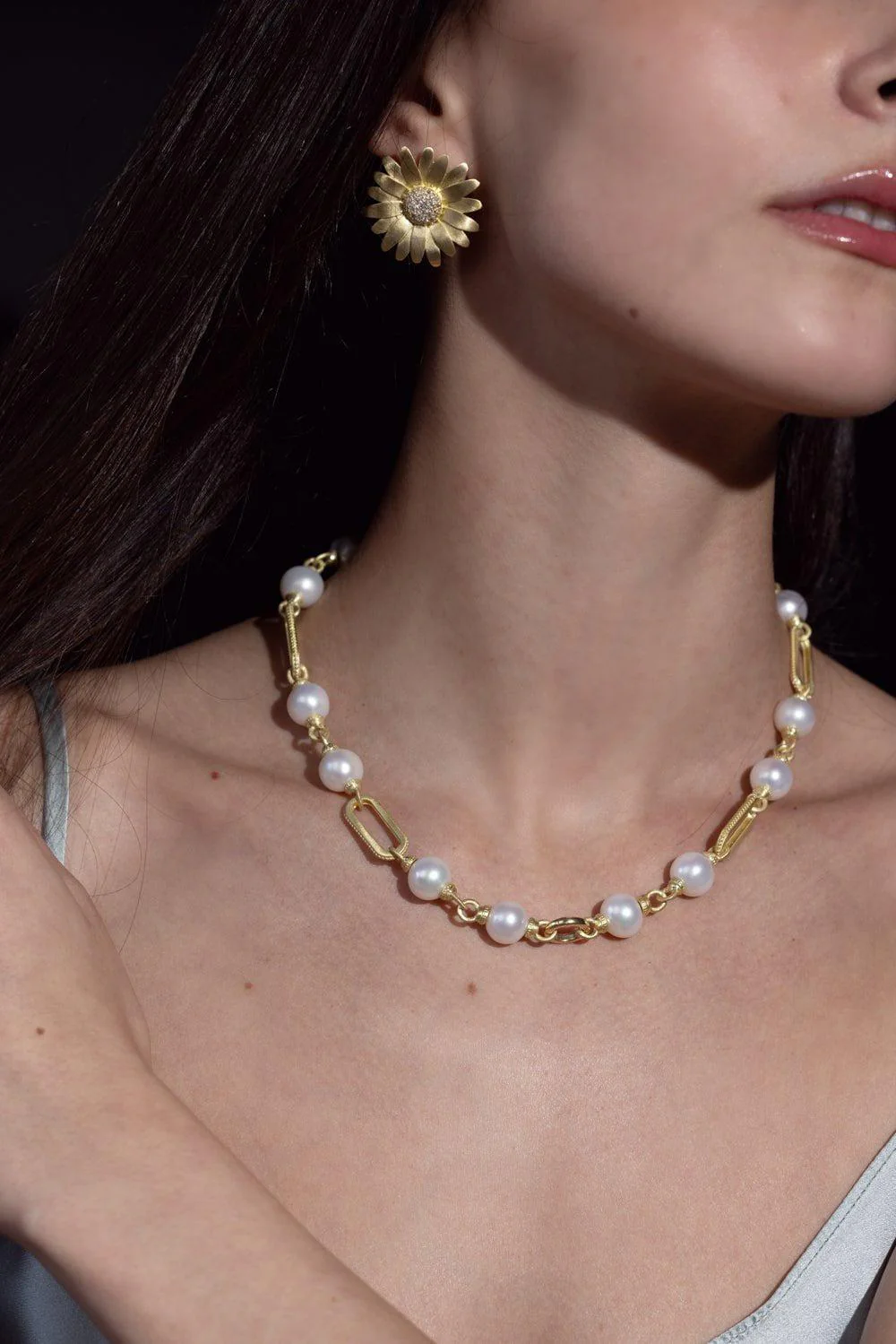 Charm Catcher Pearl Necklace - Image 2