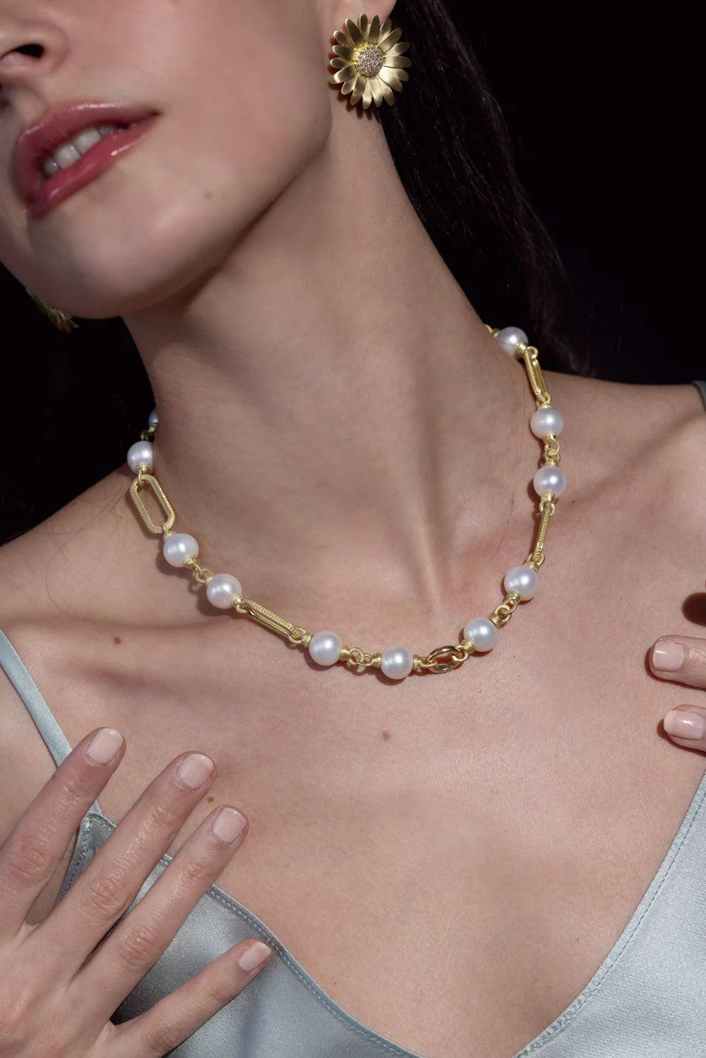 Charm Catcher Pearl Necklace - Image 4