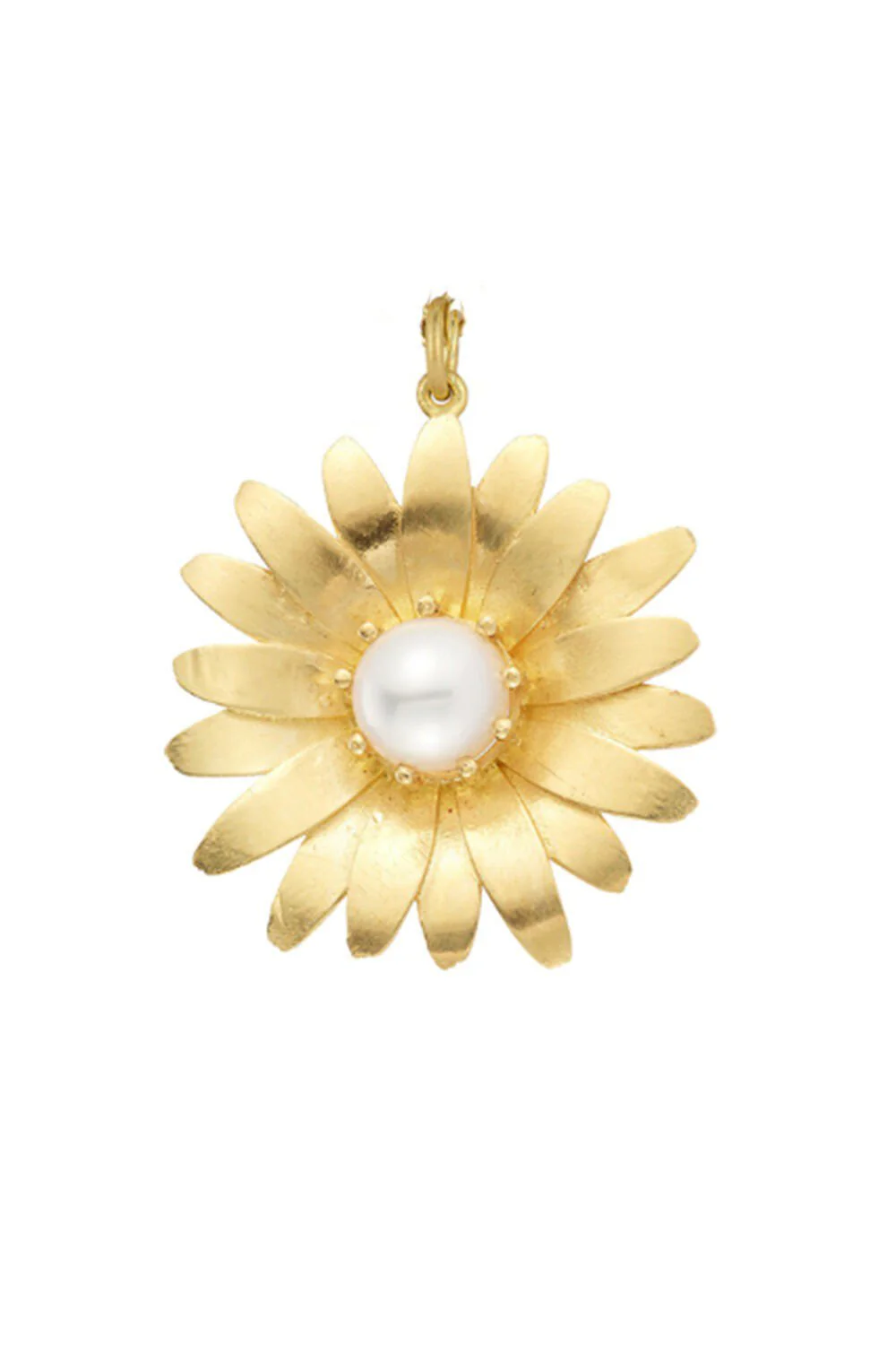Daisy Pearl Large Charm