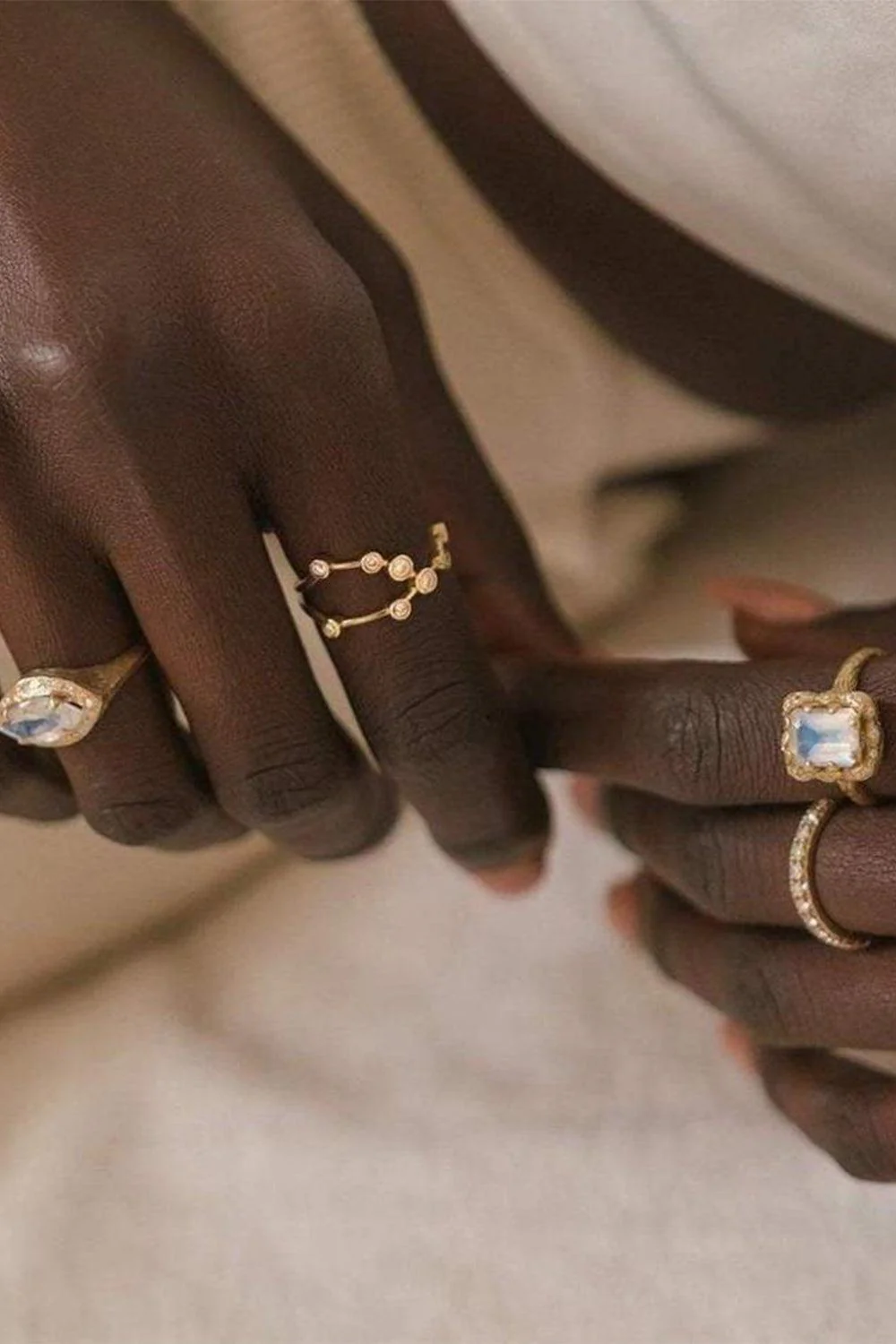 Diamond Taurus Constellation Ring - Image 2