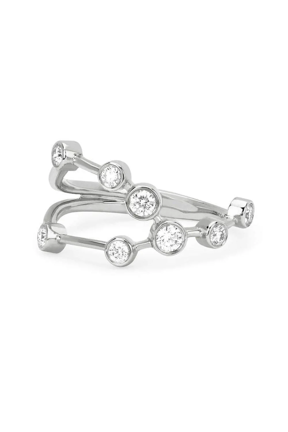 Diamond Taurus Constellation Ring - Image 4
