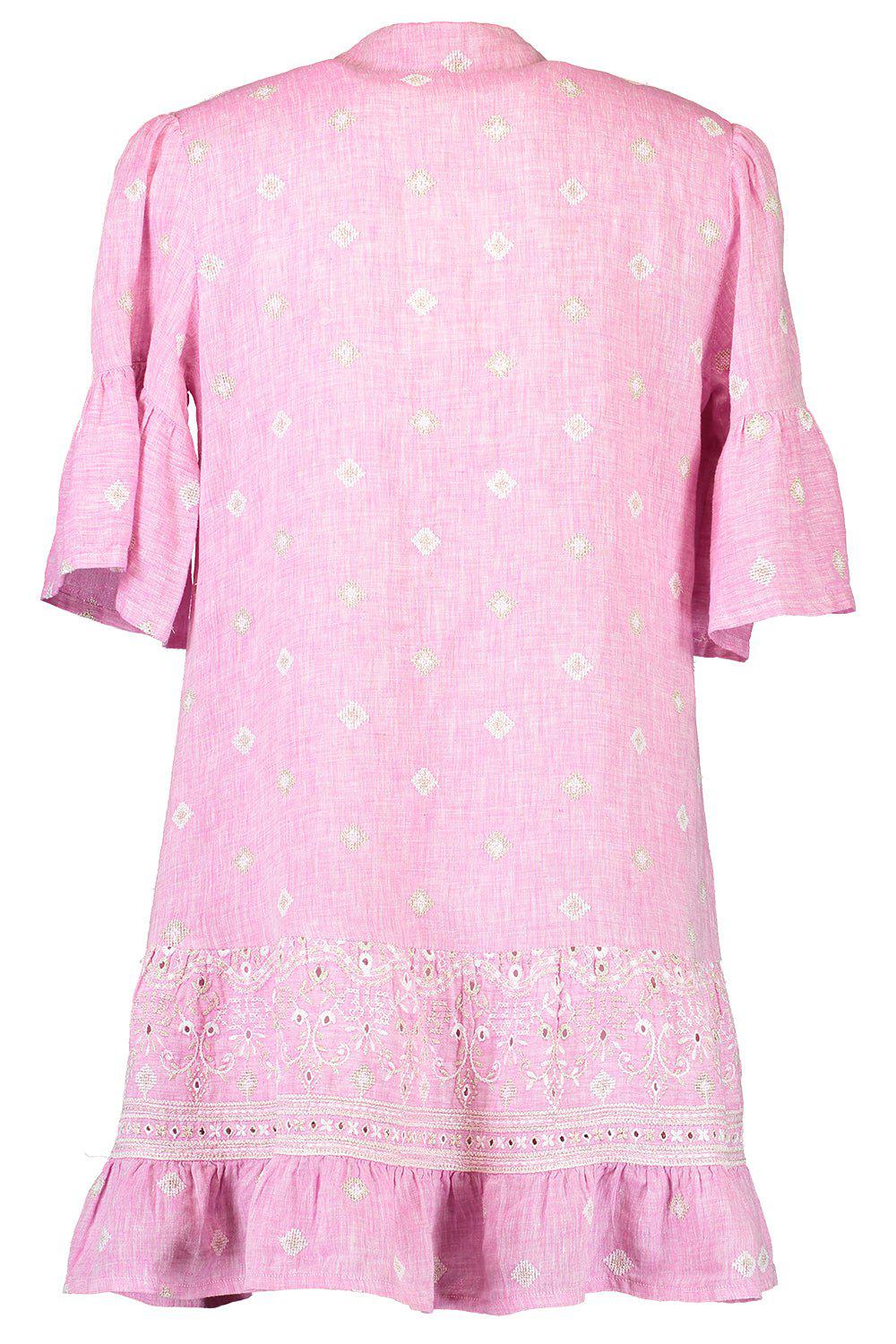 Aprile Dress - Greco Fucshia - Image 7