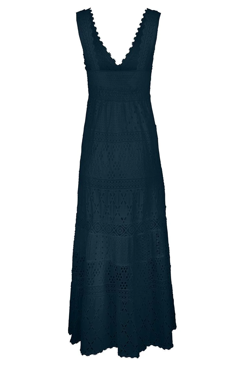 Paglia Long Dress - Navy - Image 5