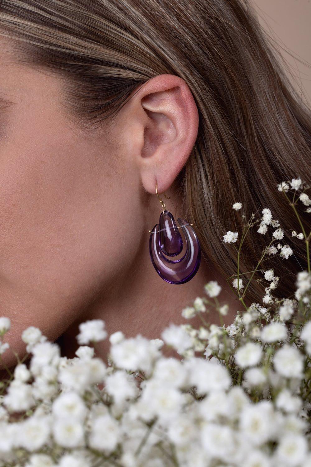 Amethyst O'Keefe Earrings - Image 4