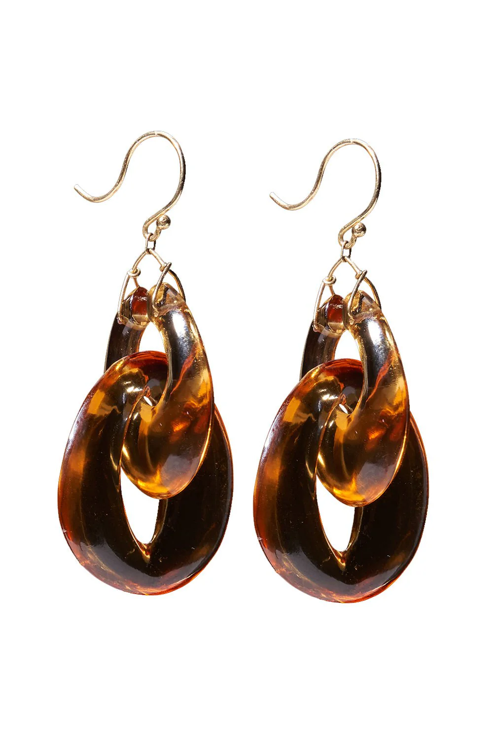 Citrine Peacock Earrings