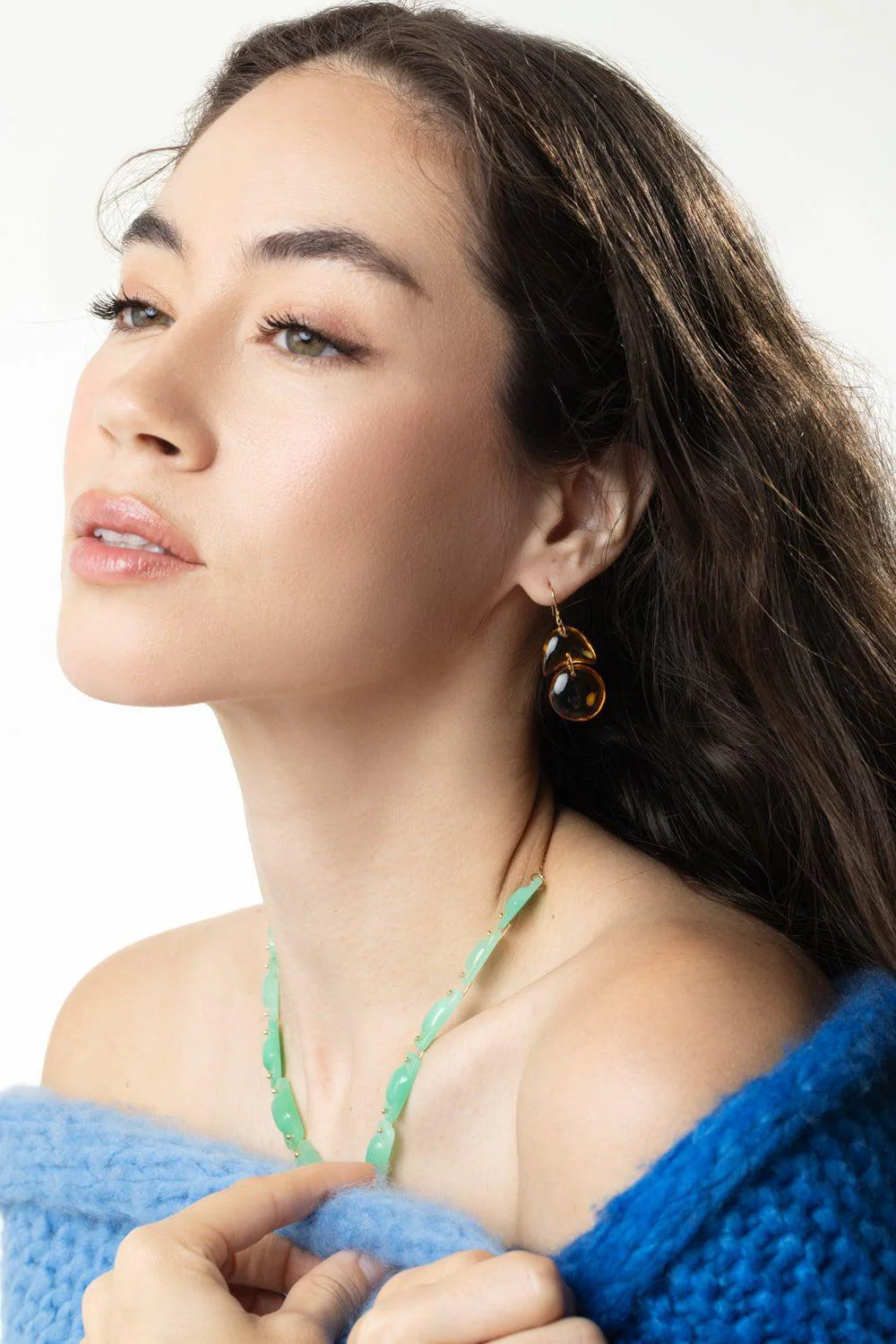 Tiny Arp Citrine Earrings - Image 3