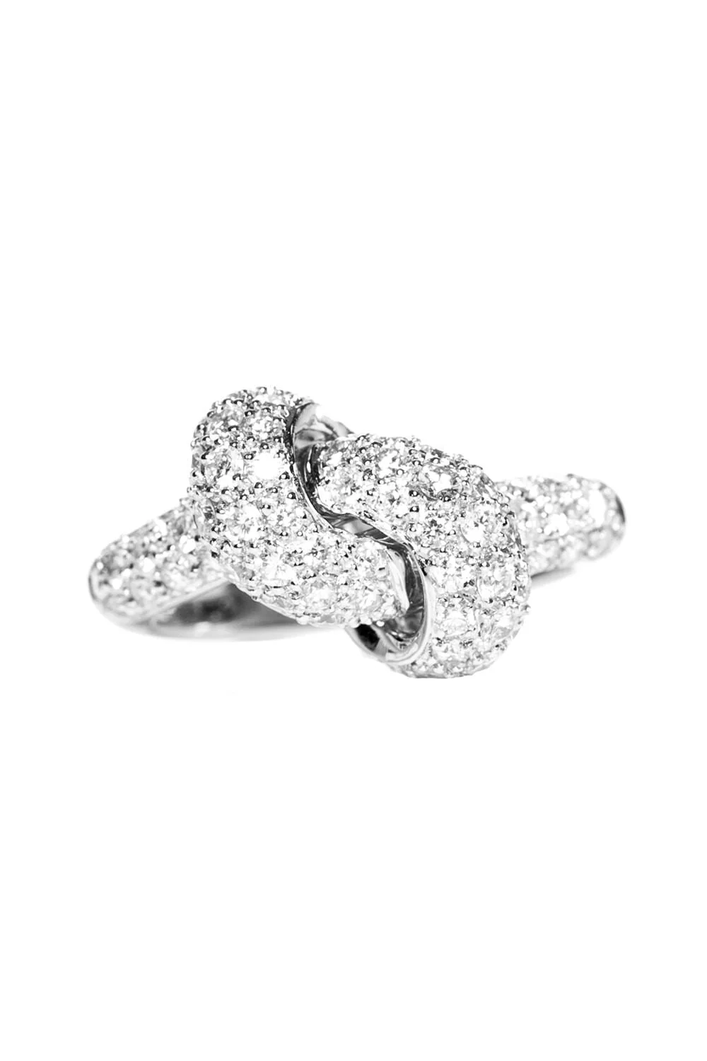 Diamond Love Knot Ring - Image 4