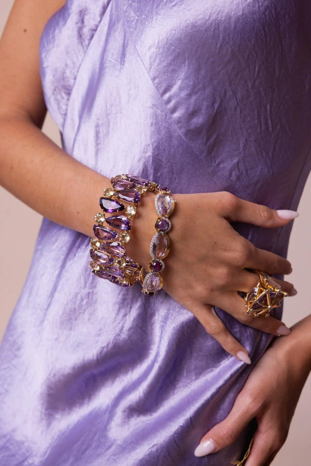 Amethyst Citrine Bracelet - Image 4