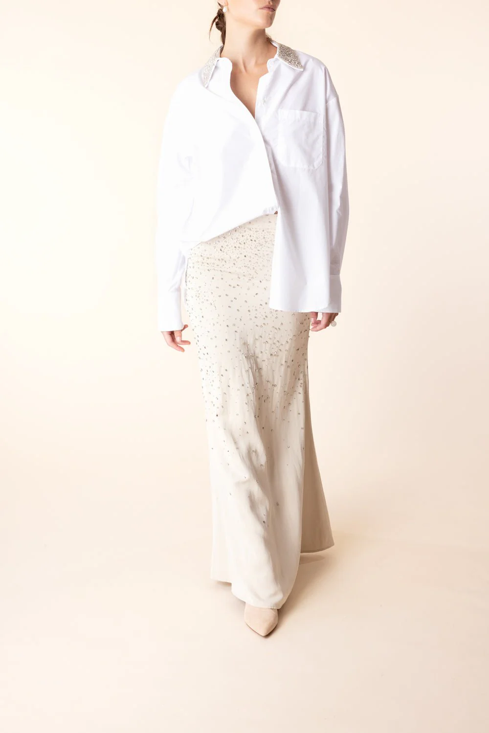 At Last Crystal Skirt - French Oak - Image 2