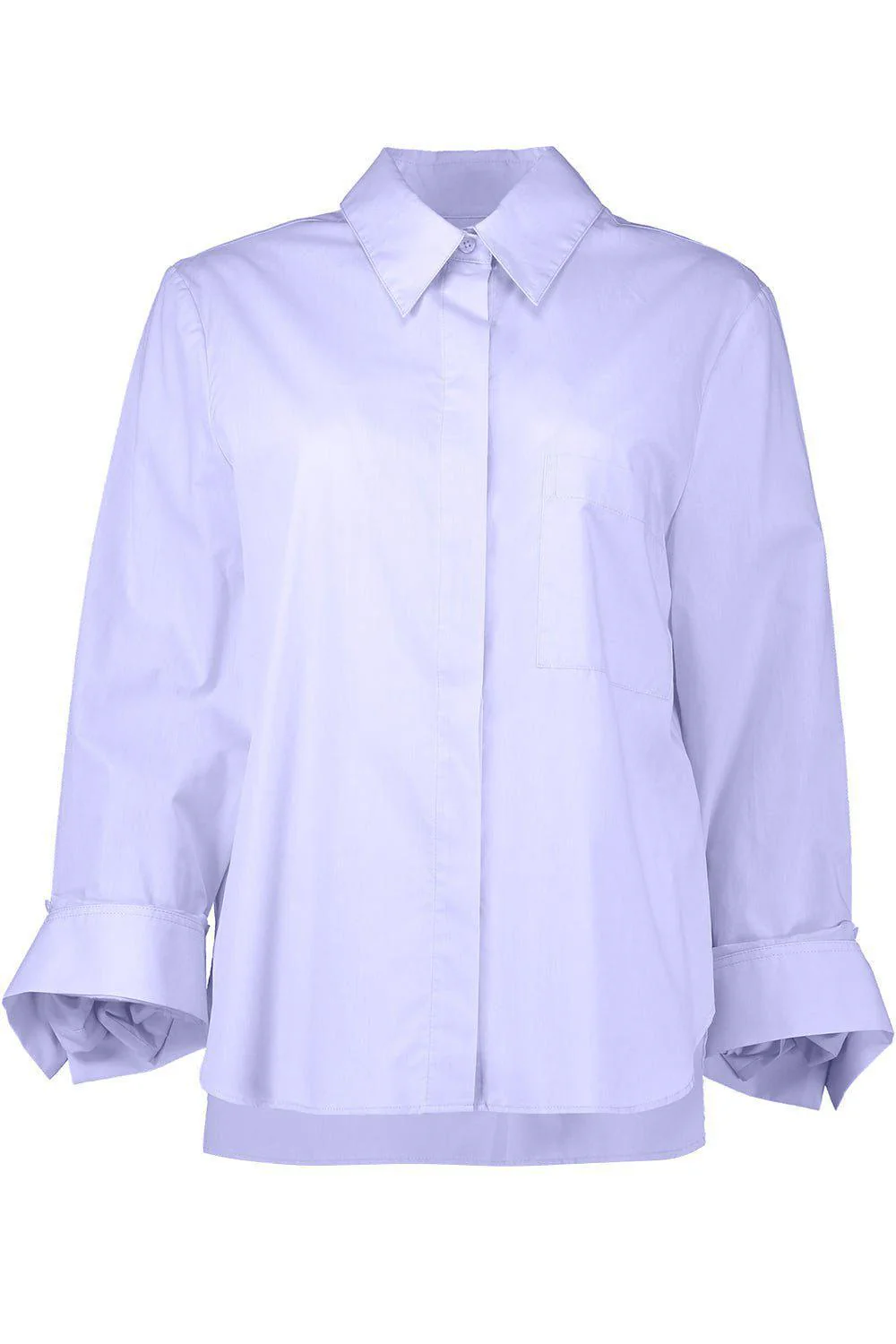 Boyfriend Shirt - Baby Blue
