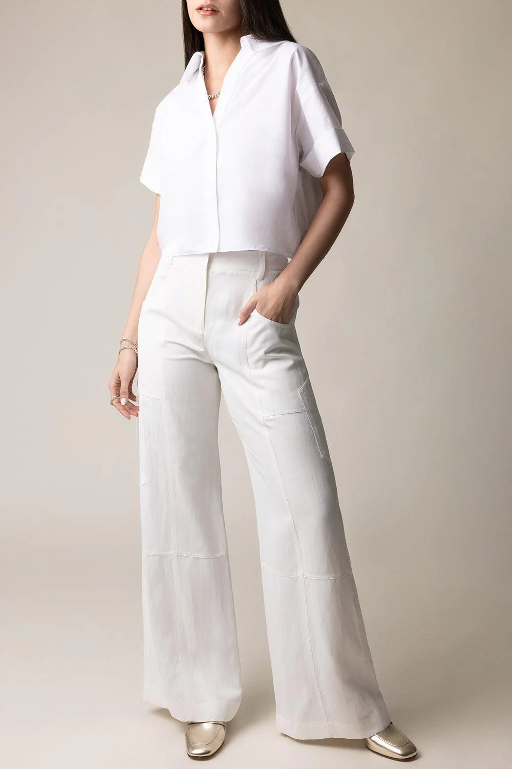 Chrystie Street Pant - White - Image 2
