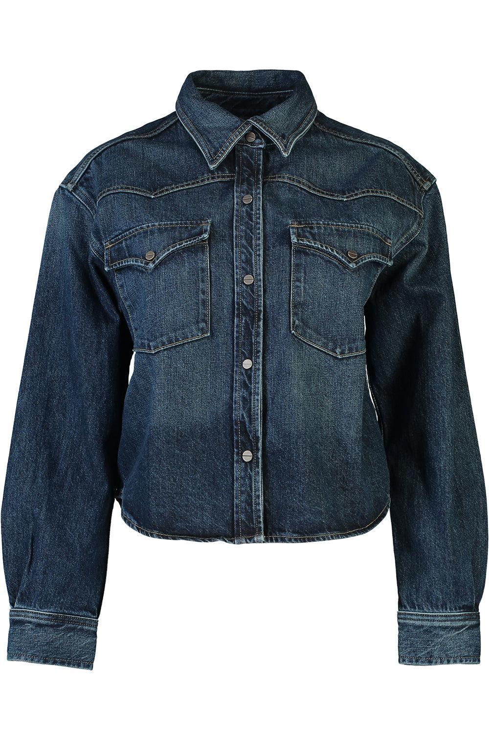Cropped OG Denim Shirt