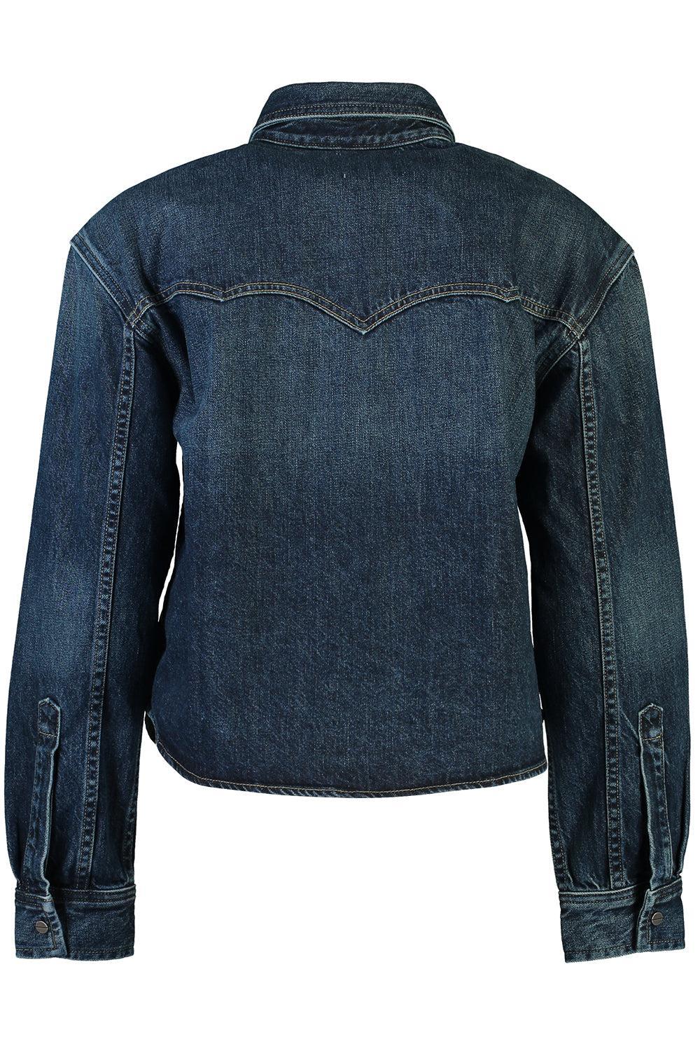 Cropped OG Denim Shirt - Image 5