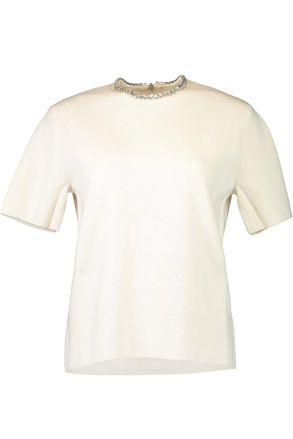 Crystal Collar Tee