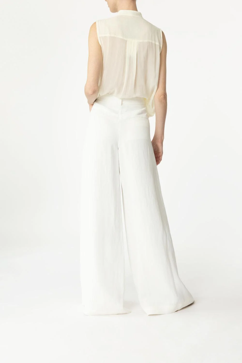 Dee's Coated Linen Trouser - Image 4
