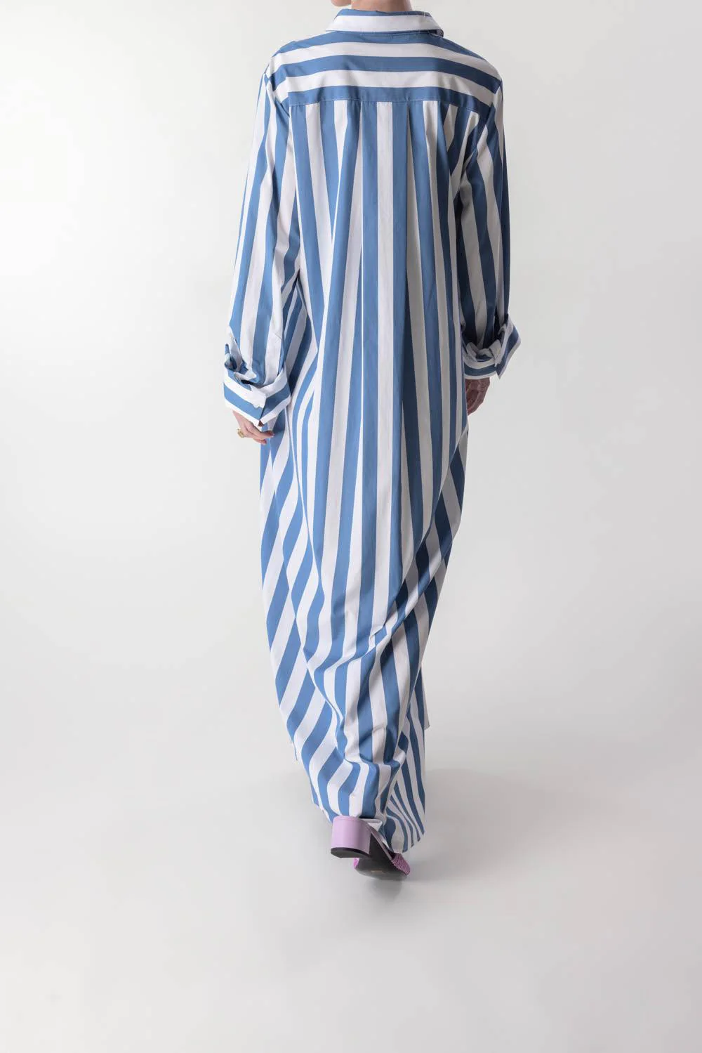 Jennys Gown - White Vintage Denim - Image 4