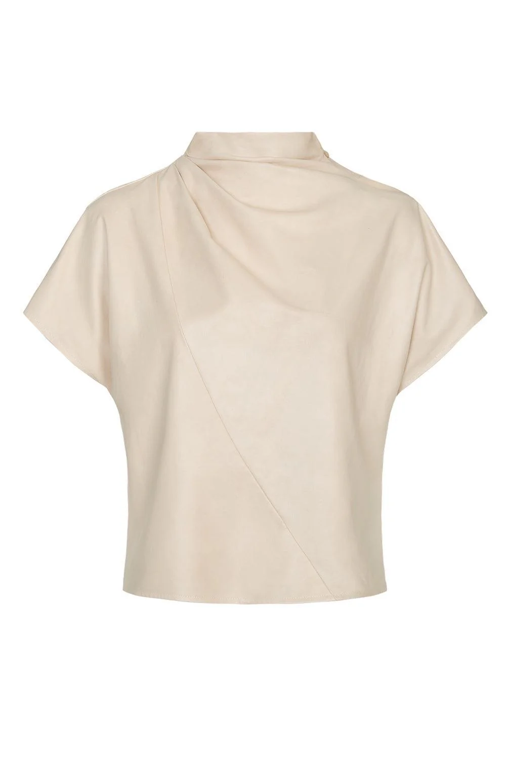 Mock Neck Tee