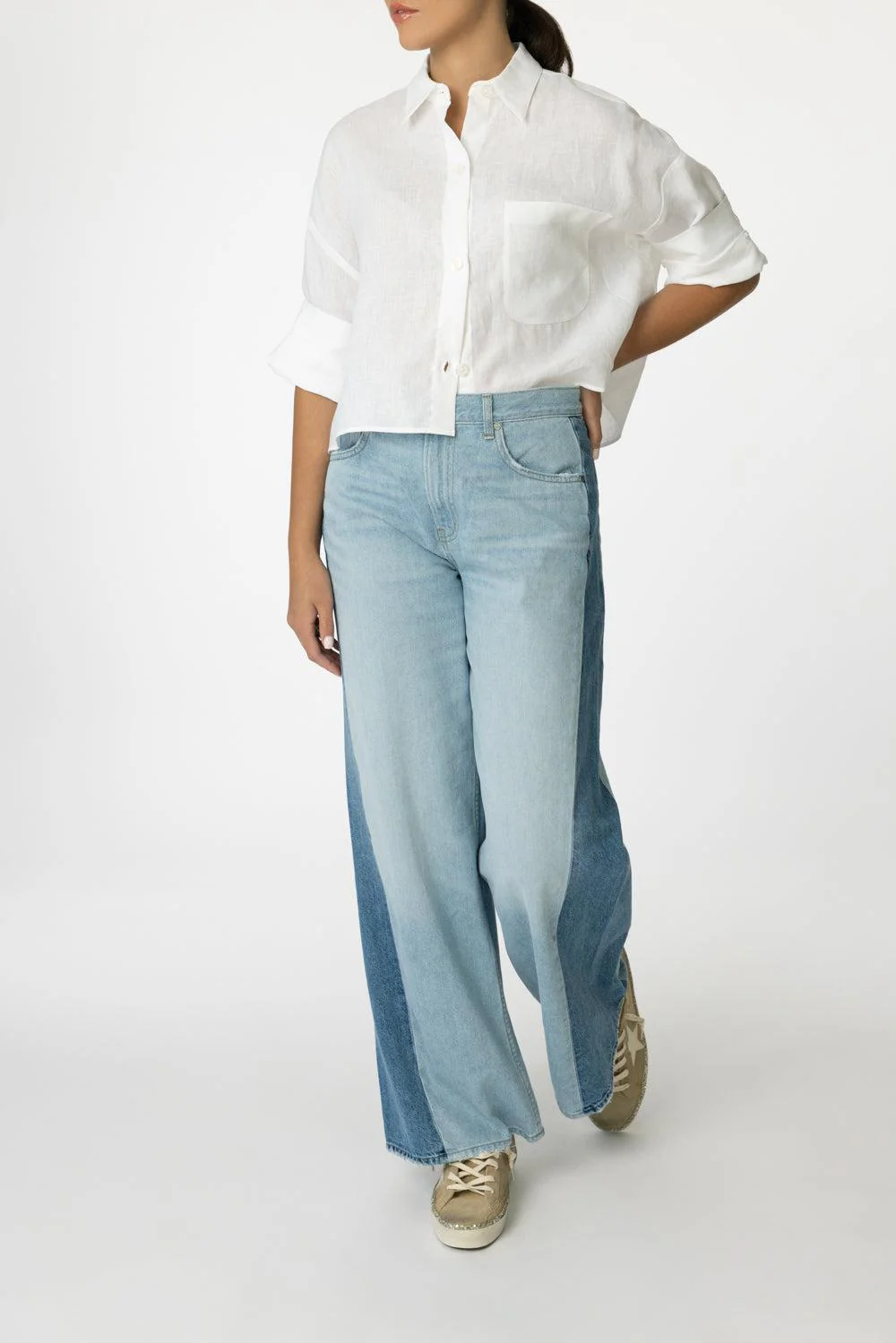 Next Ex Linen Shirt - White - Image 2