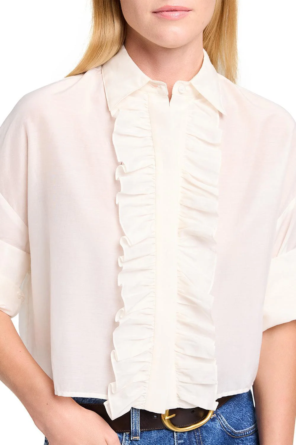 Next Ex Ruffle Shirt - Image 4
