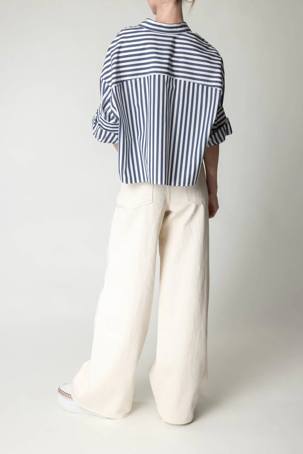 Next Ex Shirt - Indigo Off White - Image 4